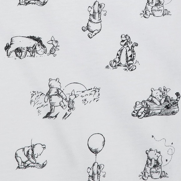 DISNEY Winnie the Pooh and Pals Sleepwear Shorts Set for Women - Picture 2 of 8